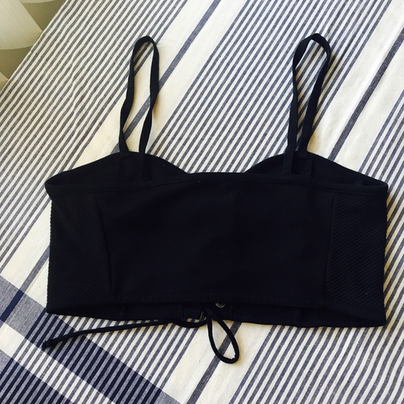 Zara lace-up crop top 🖤 - Picture 3 of 3